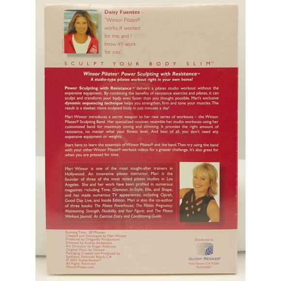 Lot of 5 Winsor Pilates AB, Bun & Thigh, Maximum Burn Cardio, Power Sculpting - Picture 9 of 11